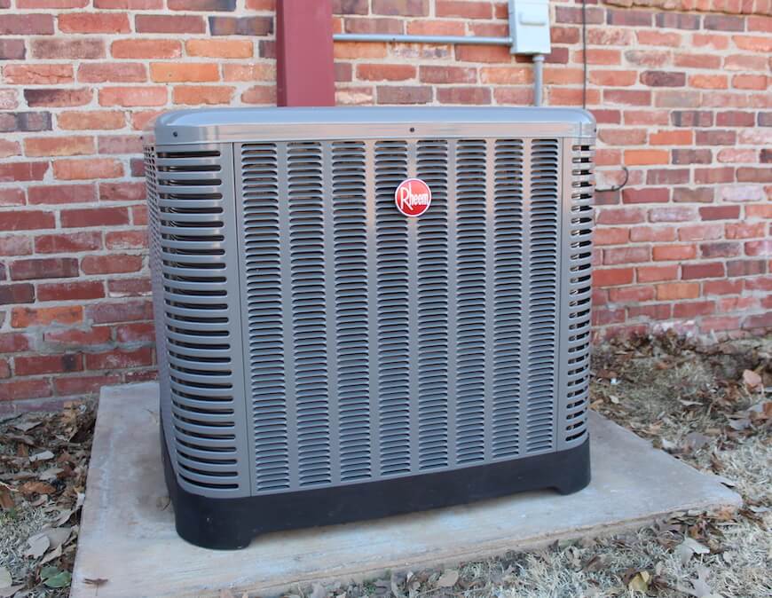 Heat pump system installed by HVAC Experts